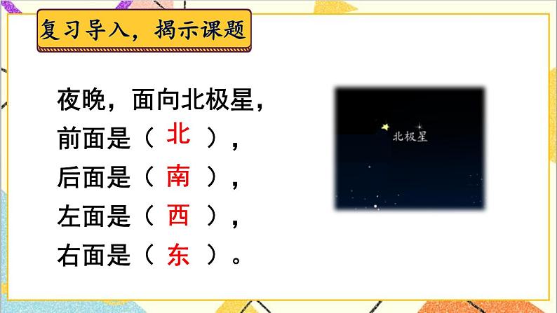 第一单元 第二课时 平面图上辨认东、南、西、北课件第2页