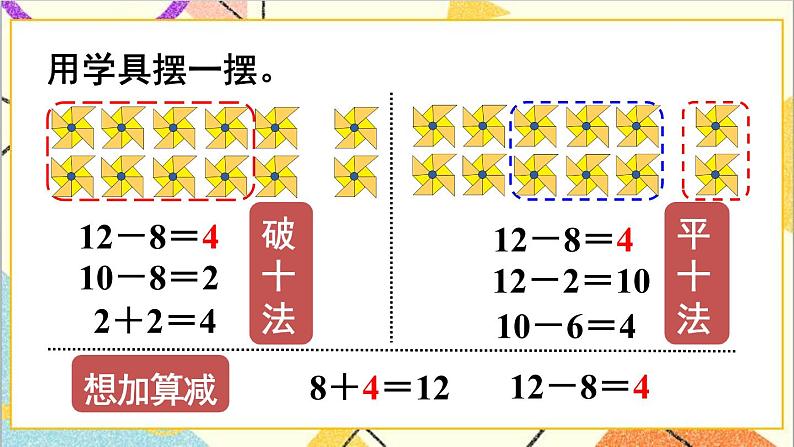 第二单元第三课时十几减8课件06