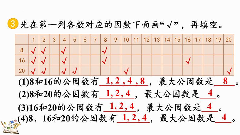 人教版五年级下册数学4.4.3 分数的意义和性质练习十五（课件）第7页