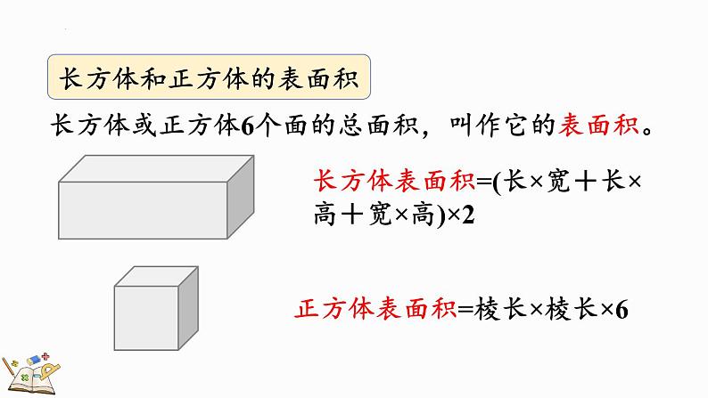 五年级下册数学人教版3.5 长方体和正方体练习十（课件）第3页