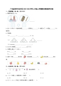 广东省深圳市龙华区2023-2024学年一年级上学期期末模拟数学试卷