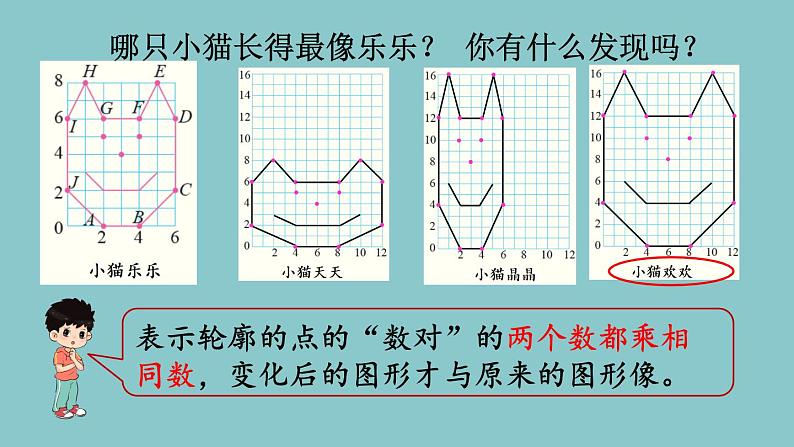 北师大版数学六年级下册数学好玩 第3课时  可爱的小猫 课件第5页