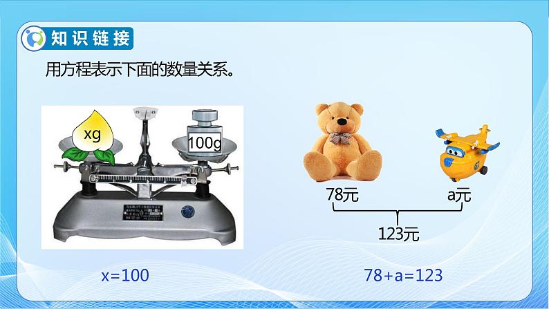 【核心素养】苏教版数学五年级下册-1.2 方程的解（一）（教学课件）07