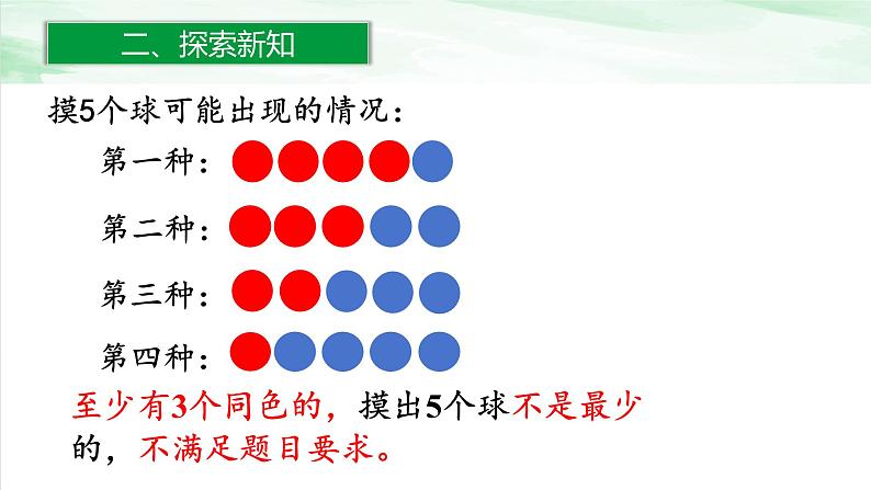 人教版小学数学六年级下册第五单元2.鸽巢问题（2）课件第6页