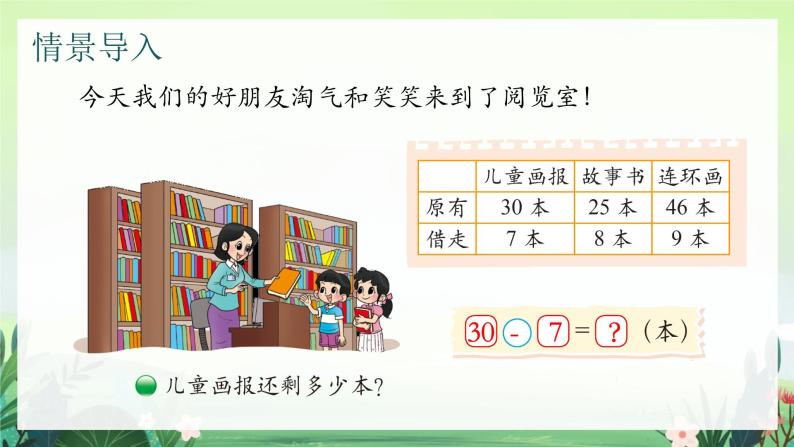 北师大版小学数学1下 六.加与减（三）阅览室.第三课时 课件04