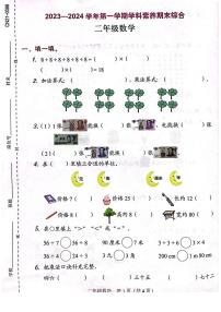 深圳市龙华区2023-2024二年级上册数学期末试卷