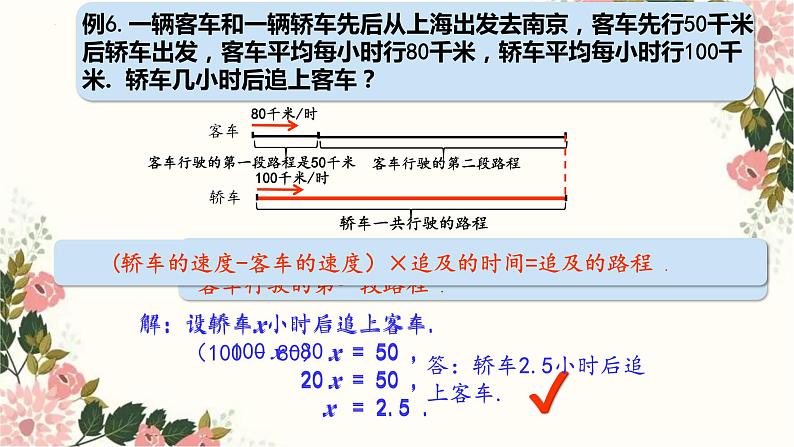 列方程解决问题（三）⑦（课件）-五年级下册数学沪教版05