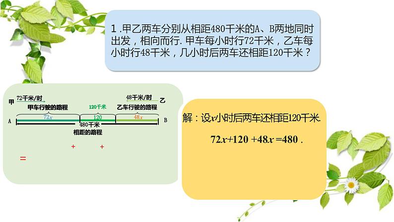 列方程解决问题（四）③（课件）-五年级下册数学沪教版04