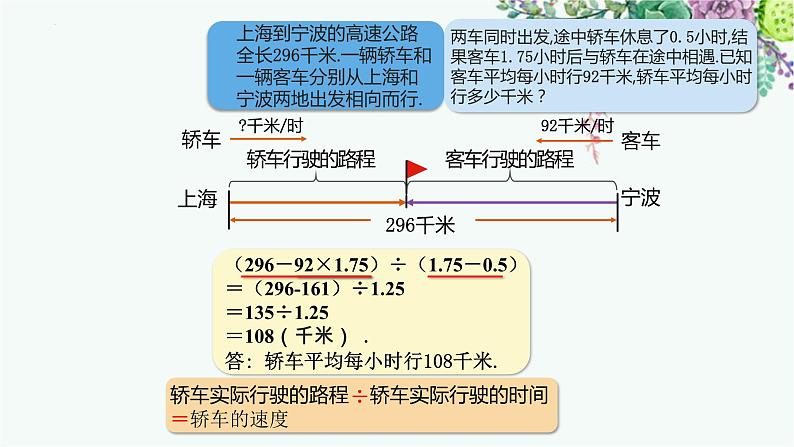 列方程解决问题（四）（课件）沪教版五年级下册数学06