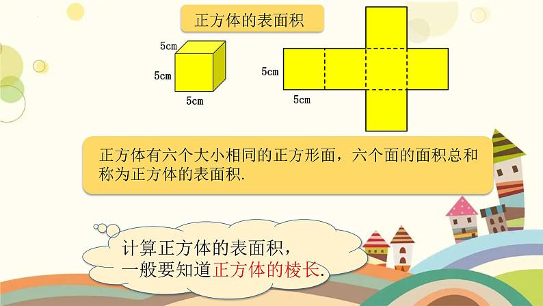 正方体、长方体的表面积①（课件）-五年级下册数学沪教版06