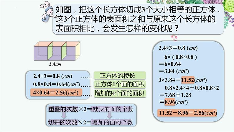 表面积的变化 ②（课件）-五年级下册数学沪教版08