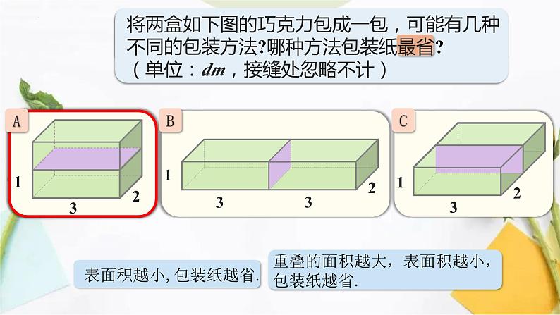 表面积的变化 ③（课件）沪教版五年级下册数学06