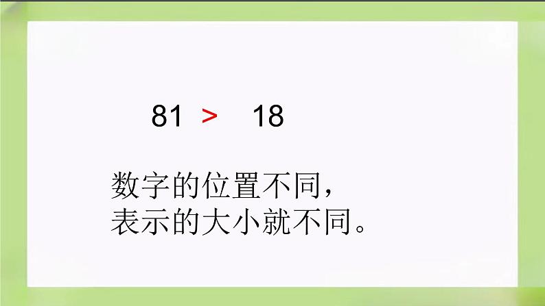 人教版数学一下4.6《比较大小》课件第7页