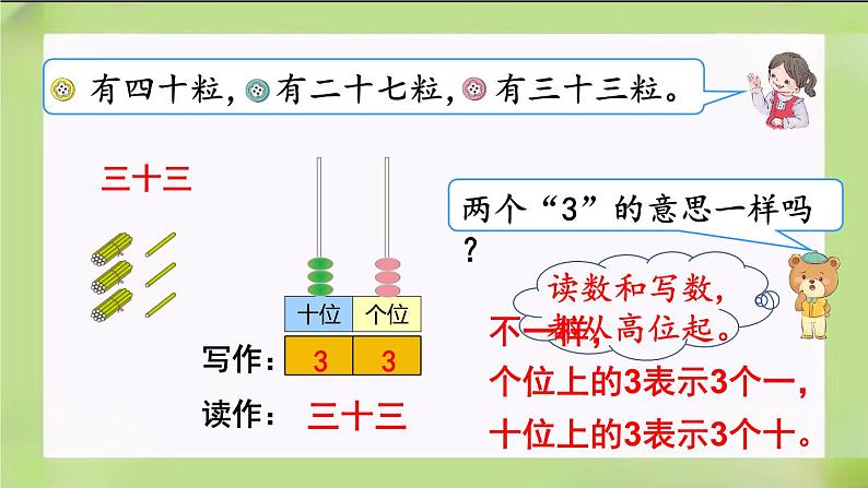 人教版数学一下4.3《读数、写数》课件第7页