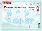冀教版五年级数学下册教学课件 第二单元  异分母分数加减法第一课时 真分数与假分数（1）