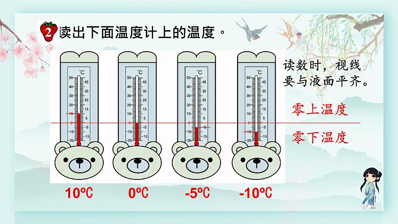 冀教版六年级数学下册教学课件 第一单元 生活中的负数 第二课时 认识负数和整数第4页