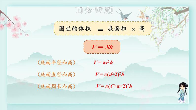 冀教版六年级数学下册教学课件 第四单元 圆柱和圆锥 第一课时 计算容积第3页