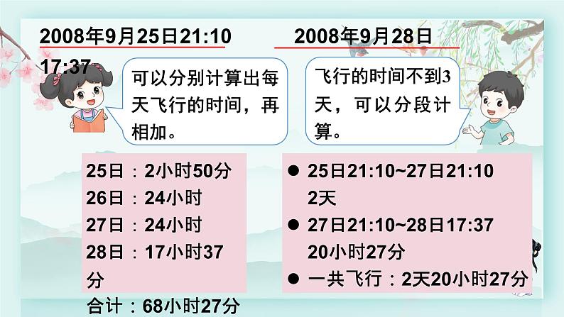 冀教版三年级数学下册教学课件 第一单元 第三课时 24时计时法（3）第4页