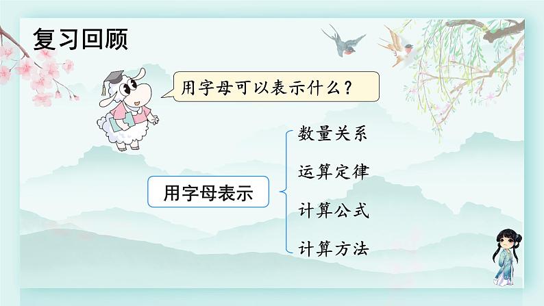 冀教版六年级数学下册教学课件 第六单元 回顾与整理 1.4 式与方程03