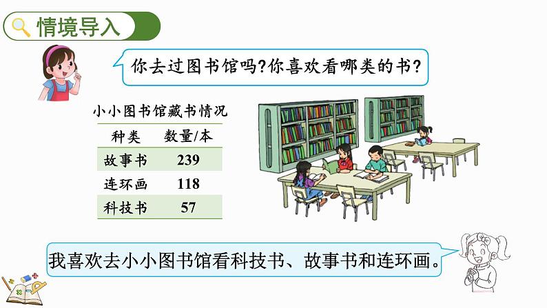 5.4 小小图书馆（课件）-2023-2024学年二年级下册数学北师大版第2页