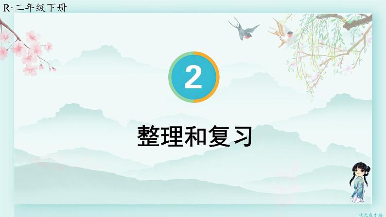 人教版二年级数学下册 第二单元 表内除法（二）  整理和复习(教学课件)第1页