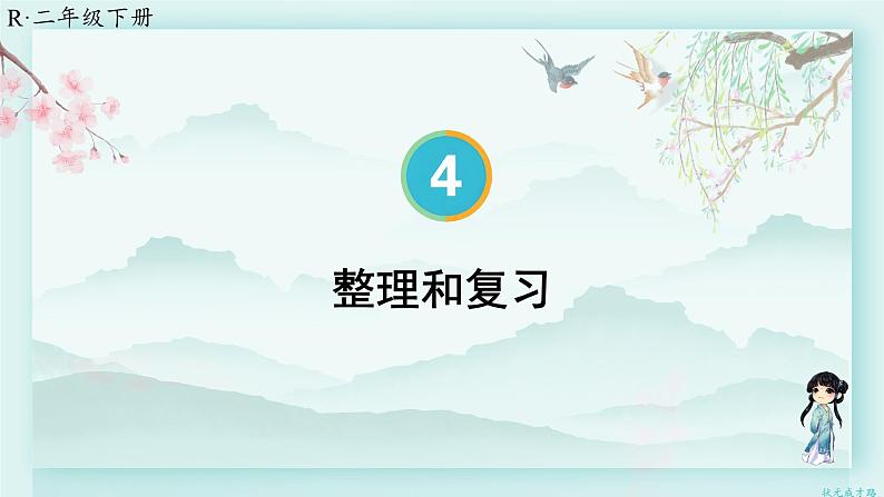 人教版二年级数学下册 第四单元 表内除法（二）  整理和复习(教学课件)第1页