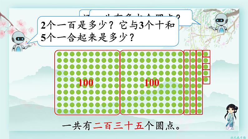 人教版二年级数学下册 第七单元 万以内数的认识     第二课时 1000以内数的认识（2）(教学课件)第6页