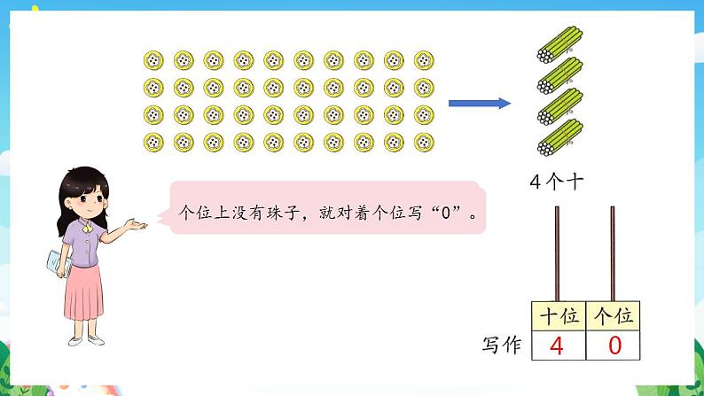 【新课标】人教版数学一年级下册 4.2《读数、写数》课件05