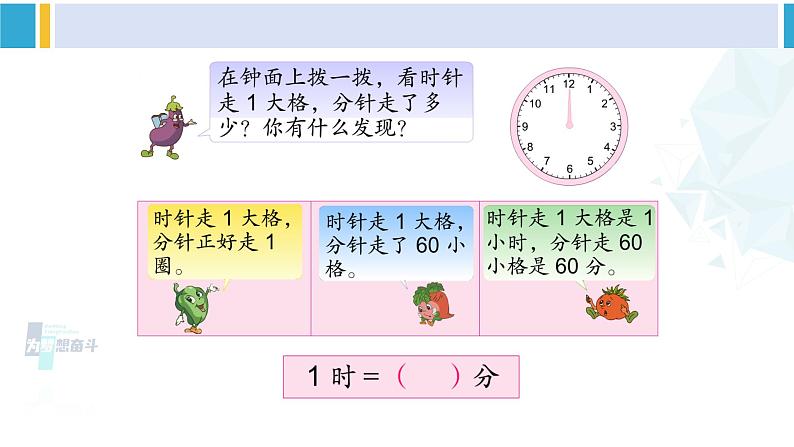 苏教版二年级数学下册2 时、分、秒 第1课时 认识时、分（课件）06