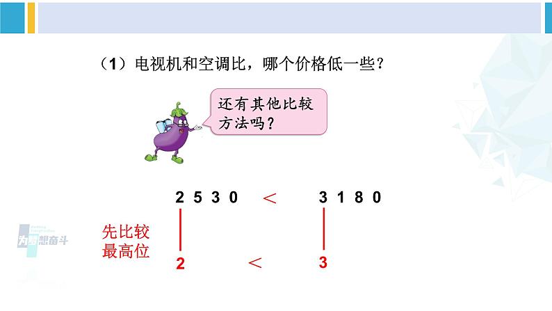 苏教版二年级数学下册4 认识万以内的数 第8课时 万以内数的大小比较（课件）04