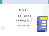 苏教版六年级数学下册七 总复习第13课时 正比例和反比例（1）（课件）