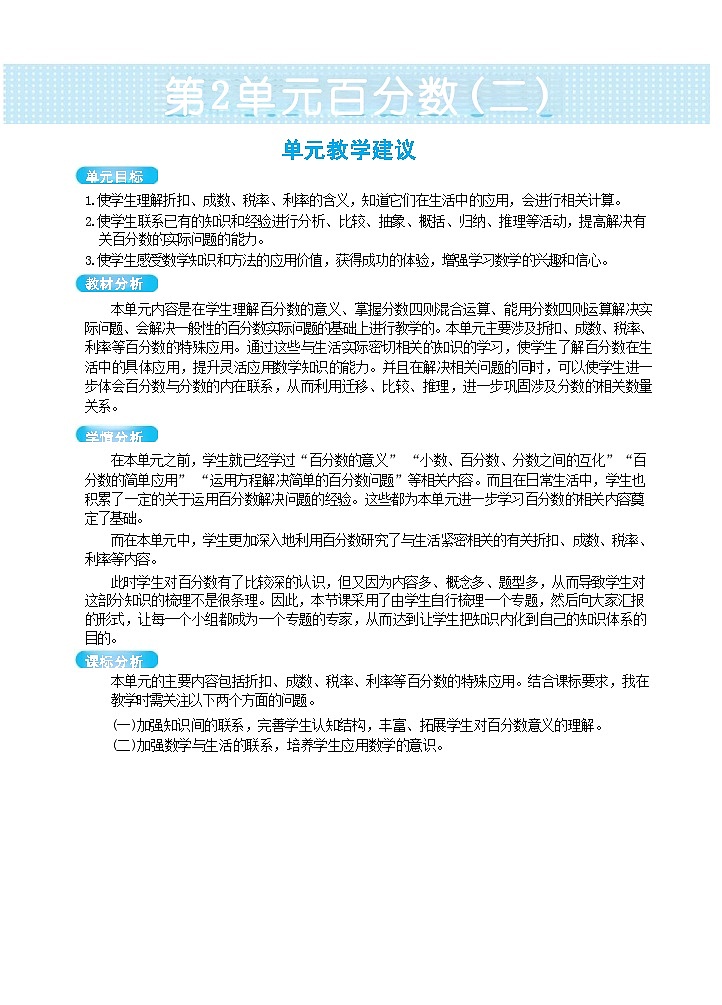 人教版数学六下 2.1《折扣》课件+教案（含练习+反思）01