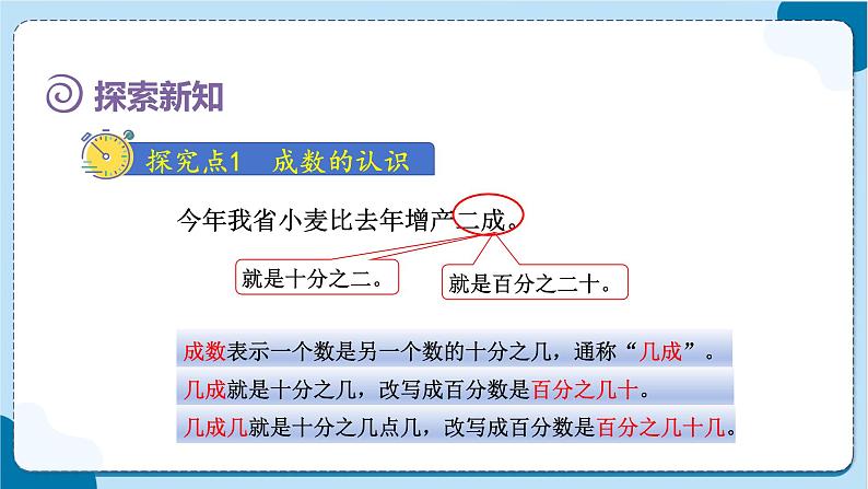 人教版数学六下 2.2《成数》课件+教案（含练习+反思）03