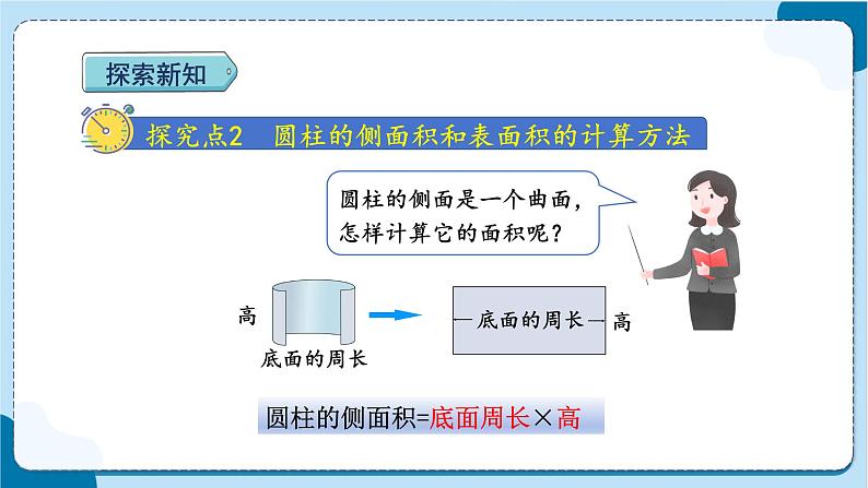 人教版数学六下 3.2《圆柱的表面积》课件+教案（含练习+反思）05