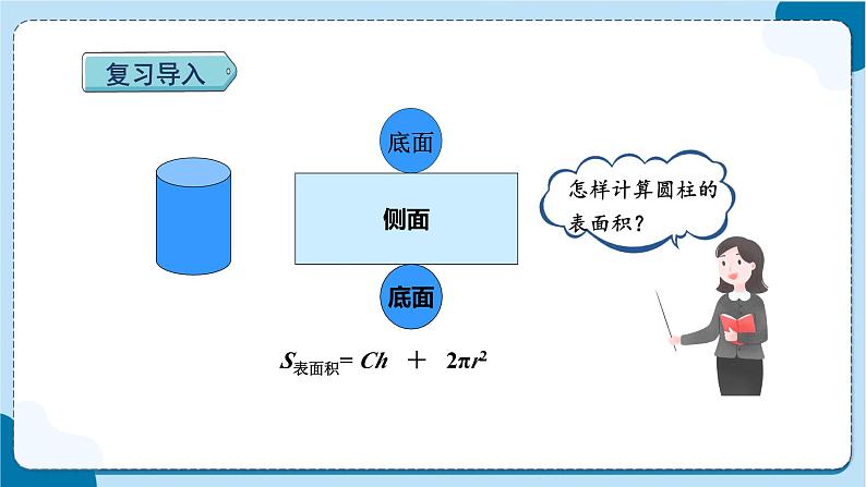 人教版数学六下 3.3《圆柱表面积的实际应用》课件+教案（含练习+反思）02