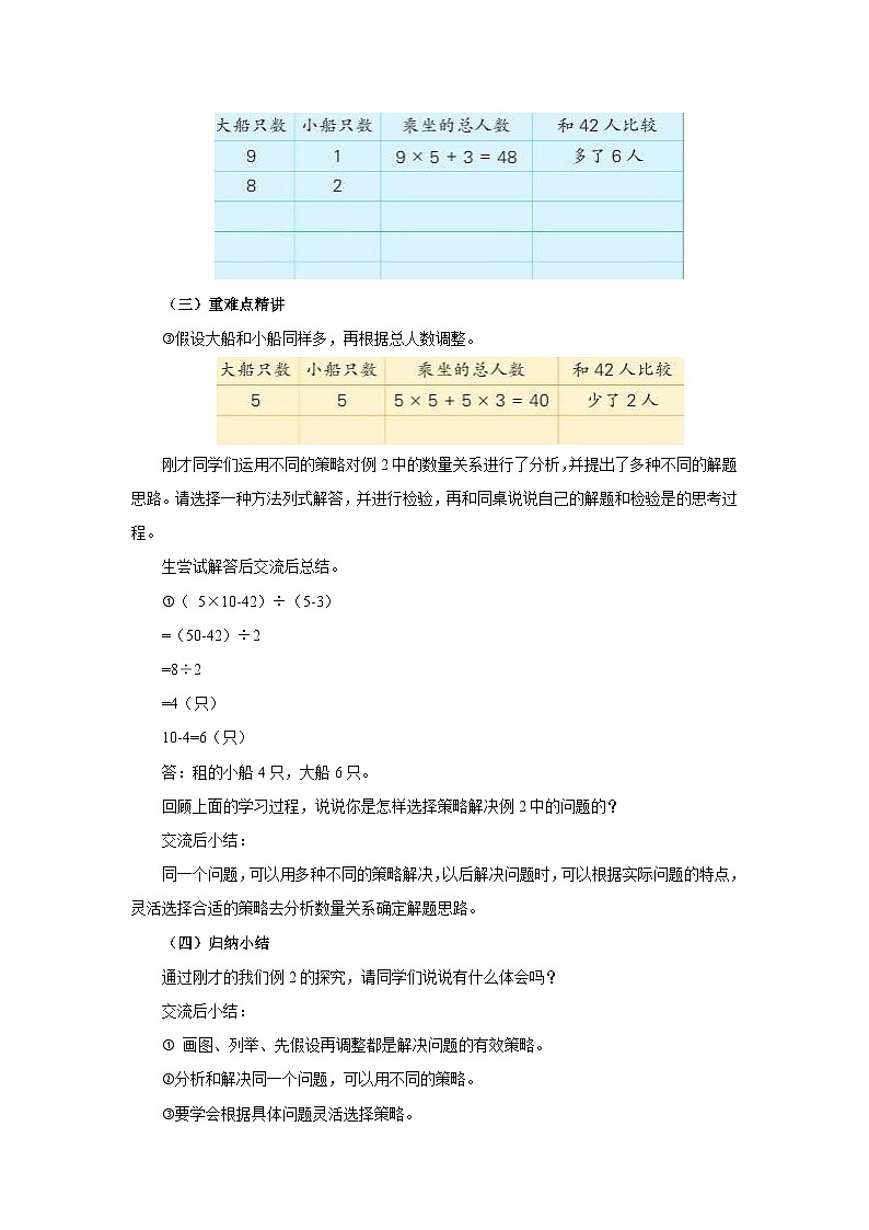 【核心素养】苏教版数学六年级下册-3.2 解决问题的策略（二）（教学课件+教学设计）02