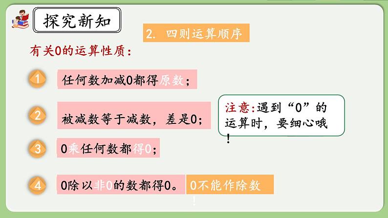 人教版数学四年级下册 10.1《四则运算的意义及其关系、运算律》课件+教案+练习08