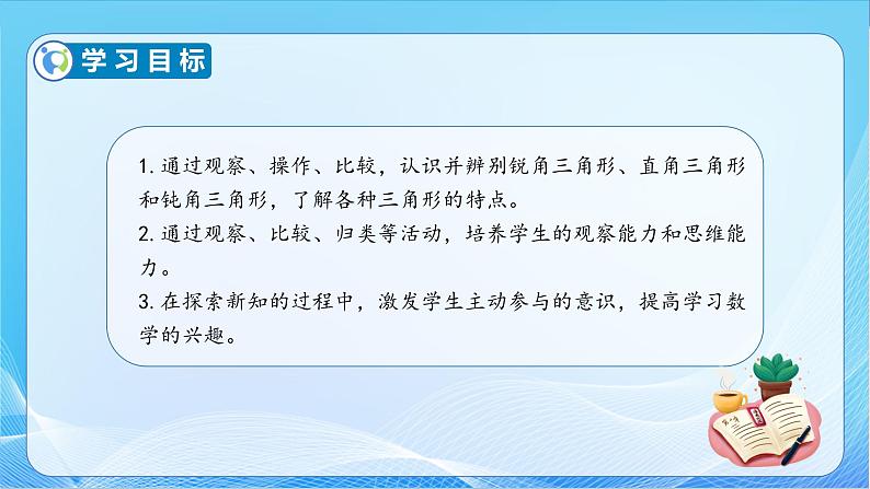 【核心素养】苏教版数学四年级下册-7.4 三角形的分类（教学课件）第4页