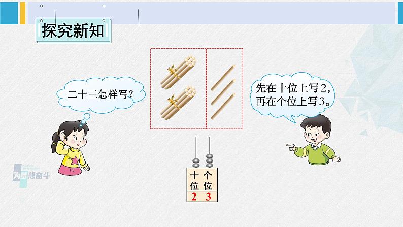 西师大版一年级数学下册精品课件 一 100以内数的认识2.写数 读数 (课件)04