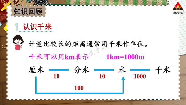 西南师大版二年级数学下册 八 总复习      4.常见的量 (课件)03