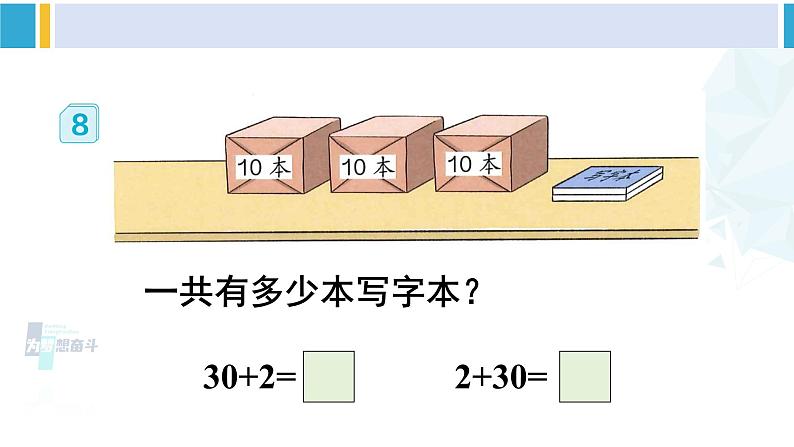 人教版一年级下册数学下册 4 100以内数的认识  第7课时 整十数加一位数及相应的减法（课件）第5页