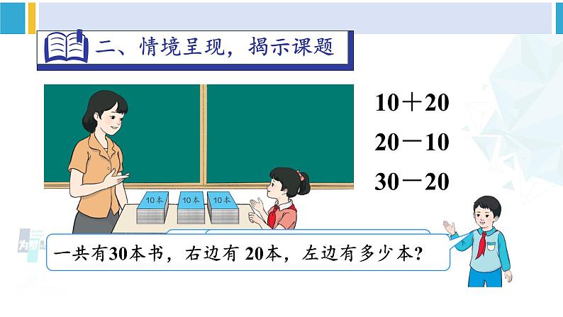 人教版一年级下册数学下册 6 100以内的加法和减法（一）   1.整十数加、减整十数（课件）第5页