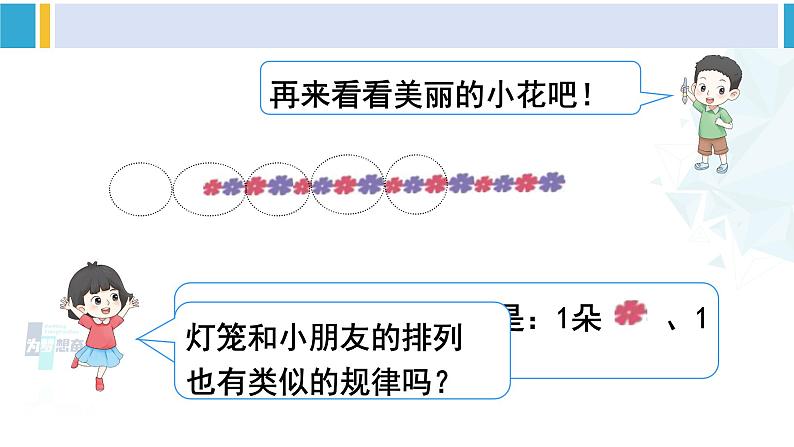 人教版一年级下册数学下册 7 找规律 第1课时 找规律（1）（课件）06