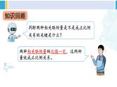 人教版六年级下册数学下册 4 比例  第5课时 用比例解决问题（1）（课件）