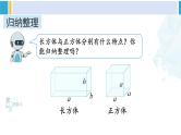 人教版六年级下册数学下册 6 整理和复习  第3课时 立体图形的认识与测量（1）（课件）