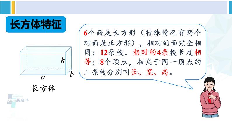 人教版六年级下册数学下册 6 整理和复习  第3课时 立体图形的认识与测量（1）（课件）第4页