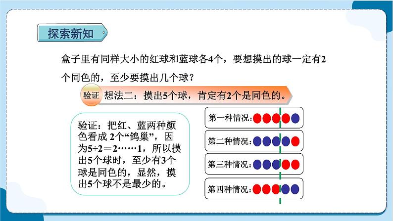 人教版数学六下 5.2《鸽巢问题（2）》课件+教案（含练习+反思）07