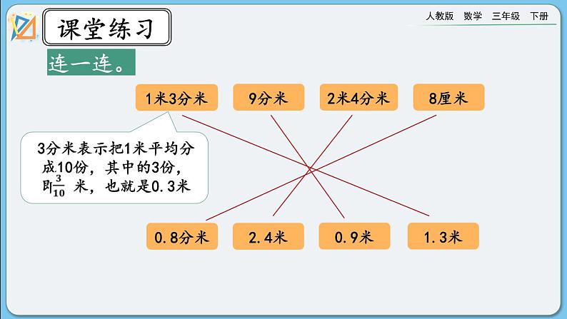 人教版数学三年级下册 7.3《练习十七》课件05