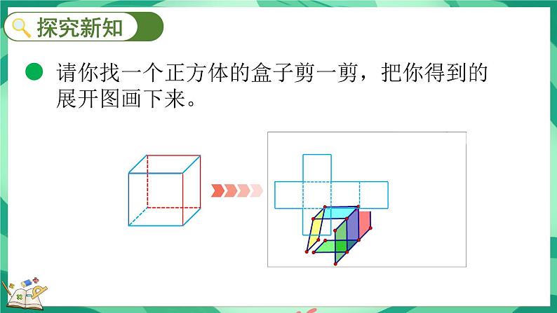 2.3 展开与折叠（课件）-2023-2024学年五年级下册数学北师大版第4页