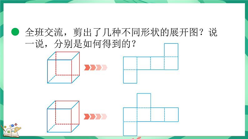 2.3 展开与折叠（课件）-2023-2024学年五年级下册数学北师大版第6页